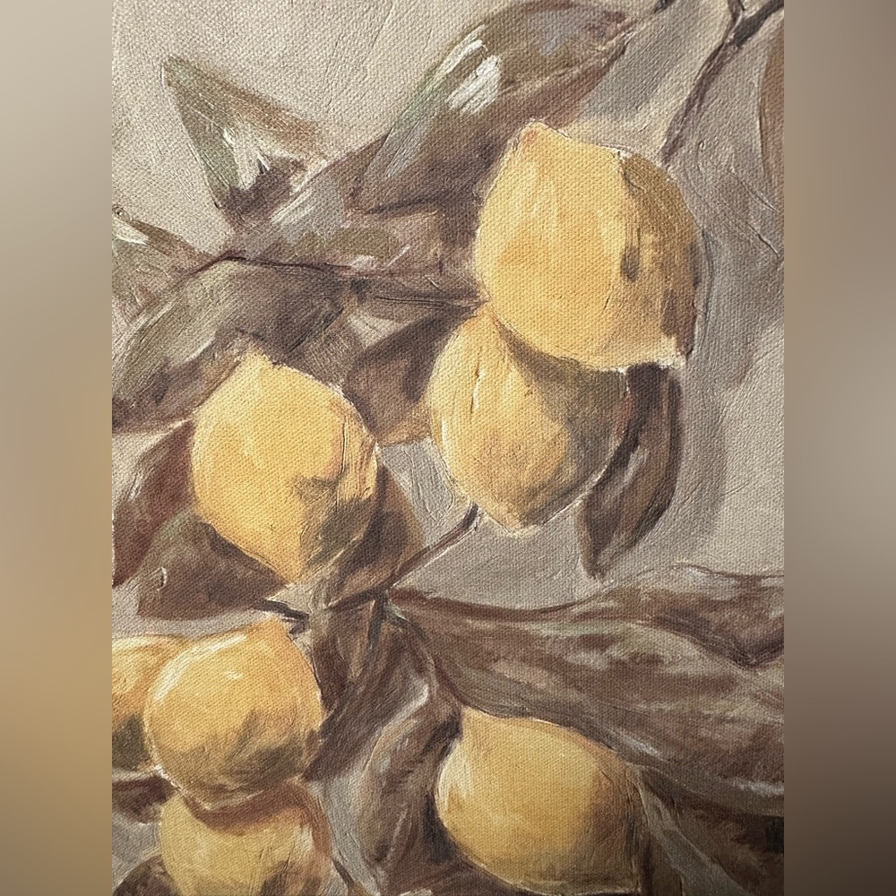 16"x20" Lemons Vintage Framed Wall Art - Picture 9 of 9